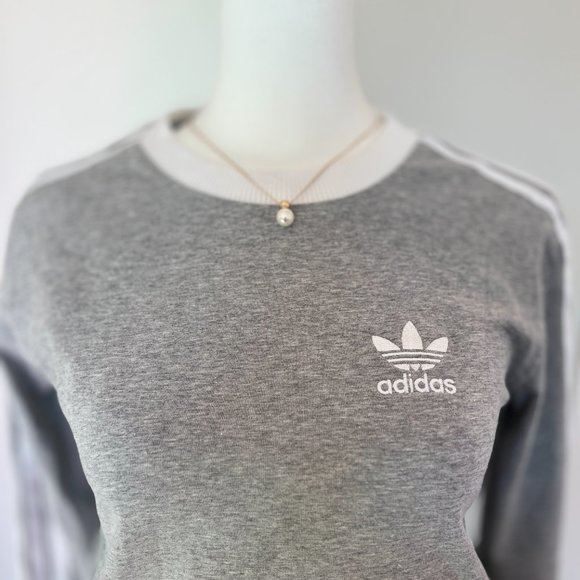 NWT ADIDAS ORIGINALS WOMENS 3-STRIPES LONG SLEEVE T-SHIRT - Picture 10 of 12